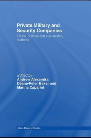 Cover of Private Military and Security Companies