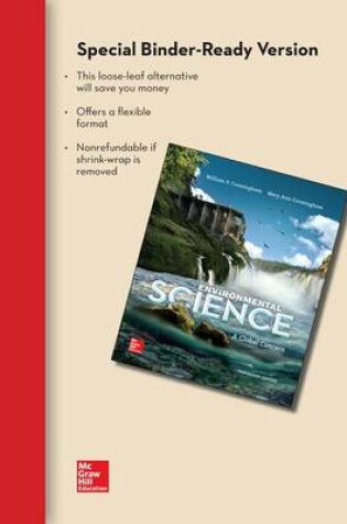 Cover of Package: Loose Leaf Environmental Science with Connect Access Card