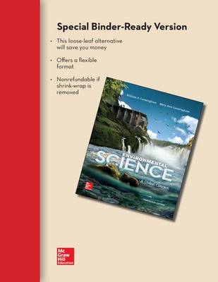 Book cover for Package: Loose Leaf Environmental Science with Connect Access Card