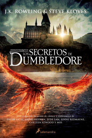 Cover of Los secretos de Dumbledore / Fantastic Beasts: The Secrets of Dumbledore -The Complete Screenplay