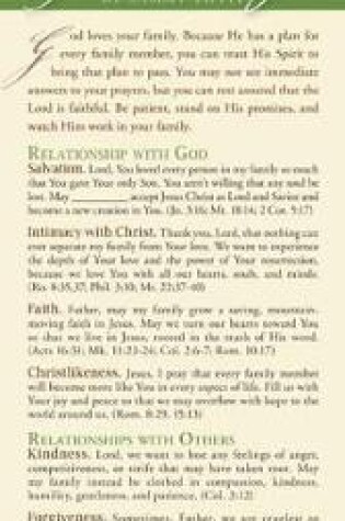 Cover of Praying for Your Family (pack of 50)