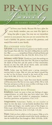 Book cover for Praying for Your Family (pack of 50)