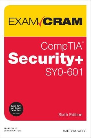 Cover of CompTIA Security+ SY0-601 Exam Cram