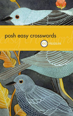 Book cover for Posh Easy Crosswords