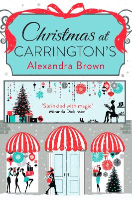 Book cover for Christmas at Carrington’s