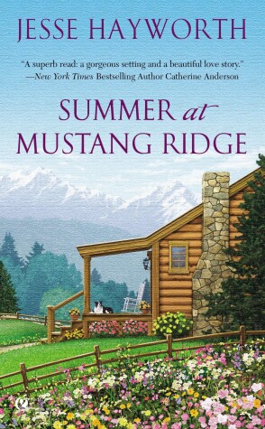 Book cover for Summer at Mustang Ridge