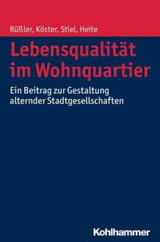 Cover of Lebensqualitat Im Wohnquartier