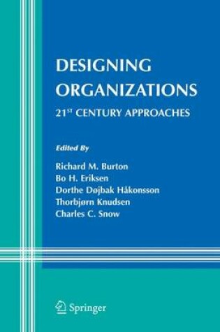 Cover of Designing Organizations