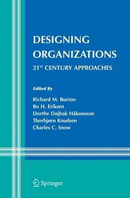 Book cover for Designing Organizations