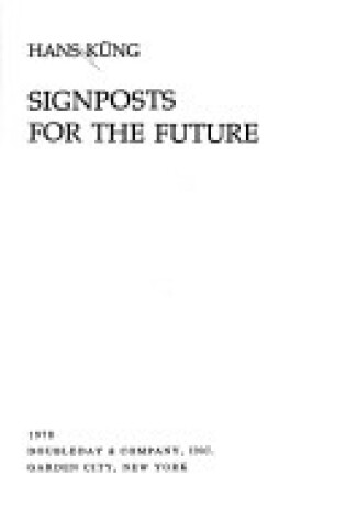 Cover of Signposts for the Future