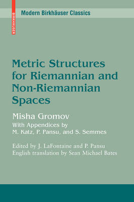 Book cover for Metric Structures for Riemannian and Non-Riemannian Spaces