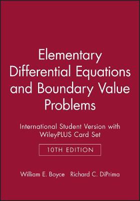 Book cover for Elementary Differential Equations and Boundary Value Problems 10e International Student Version with Wileyplus Card Set