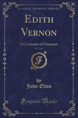 Book cover for Edith Vernon, Vol. 1 of 2