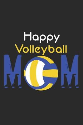 Book cover for Happy Volleyball Mom