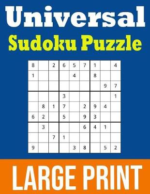Book cover for Universal Sudoku Puzzle Large Print