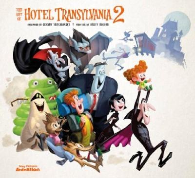 Book cover for The Art of Hotel Transylvania 2