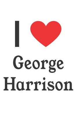 Book cover for I Love George Harrison