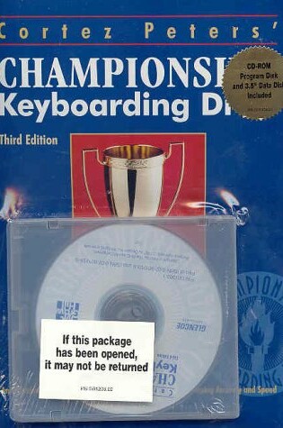 Cover of CD-Rom/Data Disk to Accompany Cortez Peters Championship Keyboarding Drills
