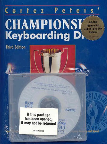 Book cover for CD-Rom/Data Disk to Accompany Cortez Peters Championship Keyboarding Drills