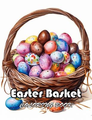 Book cover for Easter Basket Coloring Book