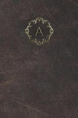 Cover of Monogram "a" Meeting Notebook