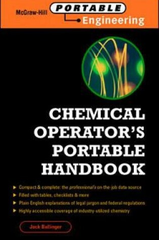 Cover of Chemical Operator's Portable Handbook