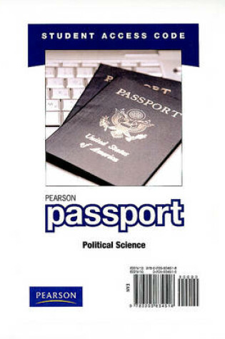 Cover of Pearson Passport -- Standalone Access Card -- for Introduction to Political Science