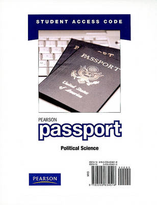 Book cover for Pearson Passport -- Standalone Access Card -- for Introduction to Political Science