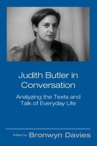 Cover of Judith Butler in Conversation