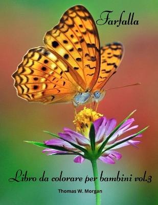 Book cover for Farfalla Libro da colorare per bambini vol.3