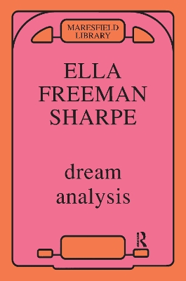 Cover of Dream Analysis