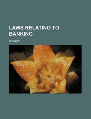 Book cover for Laws Relating to Banking