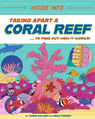 Book cover for Inside Info: Taking Apart a Coral Reef