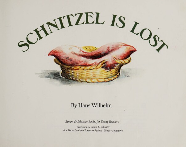 Book cover for Schnitzel is Lost
