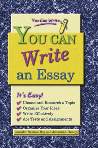 Cover of You Can Write an Essay