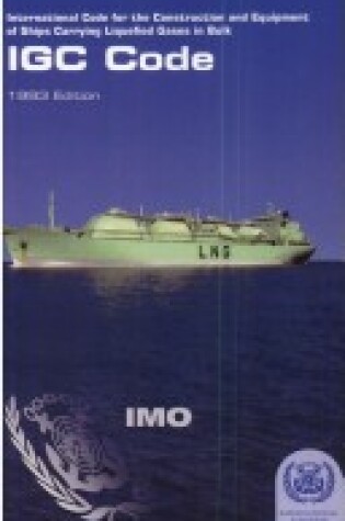 Cover of IMO Inter Code Construct Equip