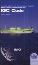 Book cover for IMO Inter Code Construct Equip