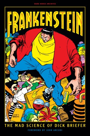 Book cover for Frankenstein: The Mad Science of Dick Briefer