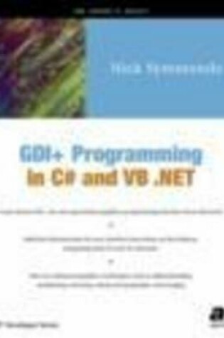 Cover of GDI+ Programming in C# and VB .NET