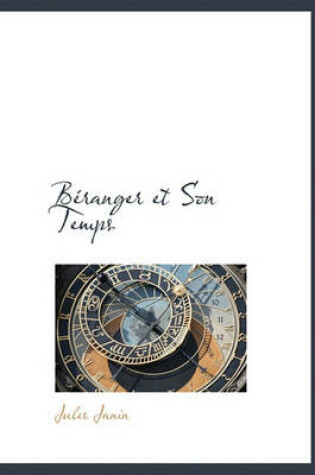 Cover of B Ranger Et Son Temps