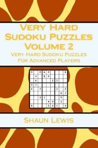 Cover of Very Hard Sudoku Puzzles Volume 2