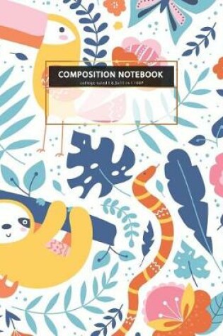 Cover of COMPOSITION NOTEBOOK College ruled 8.5x11 in l 100 Page