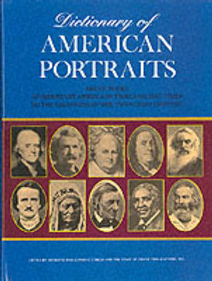 Book cover for Dictionary of American Portraits