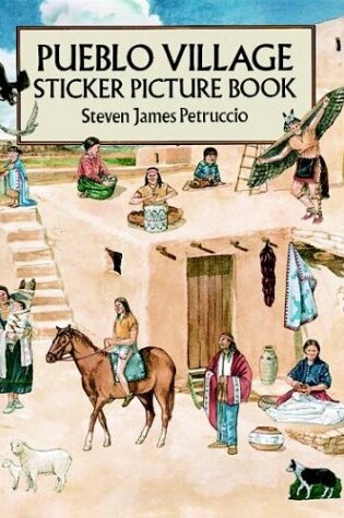 Cover of Pueblo Village Sticker Picture Book