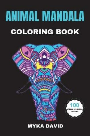 Cover of Animal Mandala Coloring Book