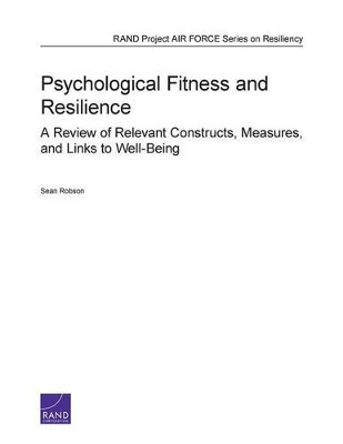 Book cover for Psychological Fitness and Resilience