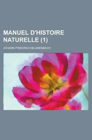 Cover of Manuel D'Histoire Naturelle (1)