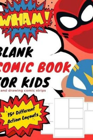 Cover of Blank Comic Book for Kids