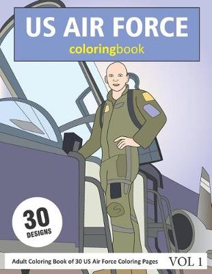 Book cover for US Air Force Coloring Book