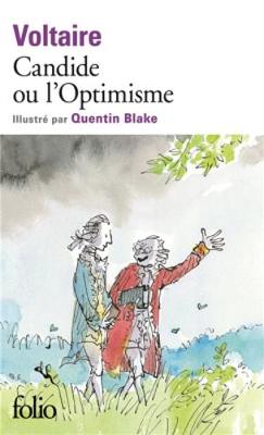Book cover for Candide ou L'optimisme, illustre par Quentin Blake